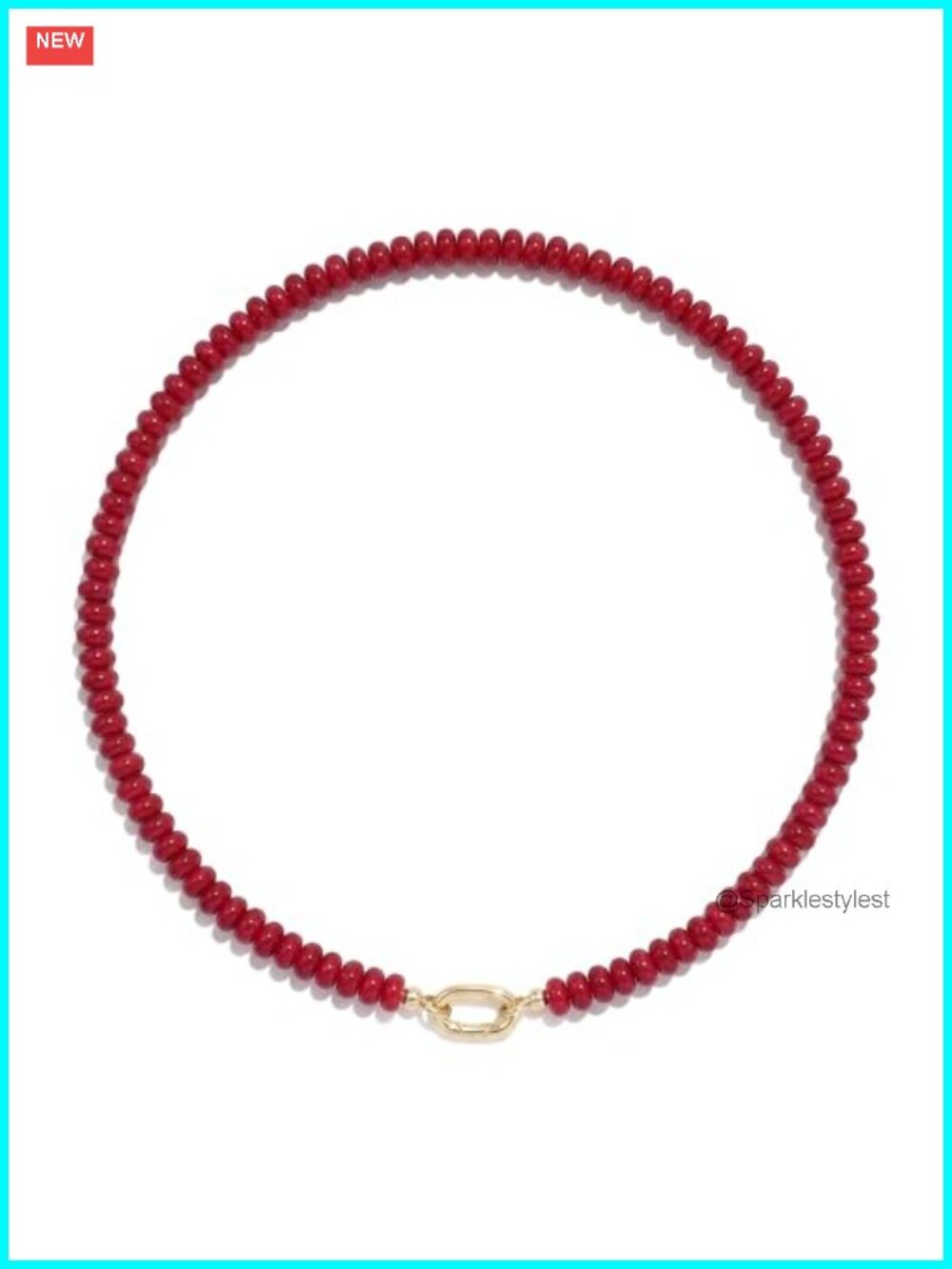 Natural Gemstone Beaded Choker Necklace Boho Layering Women